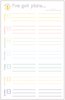 Weekly Planner - PRINTABLE